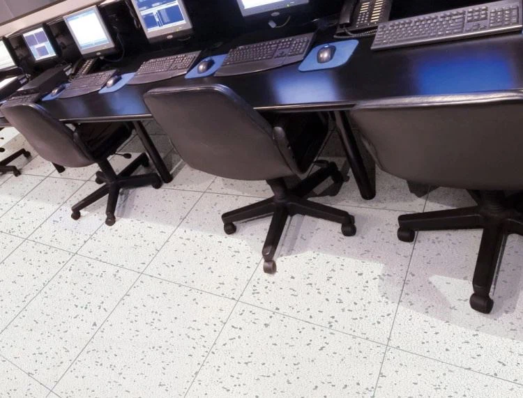 Antistatic tiles