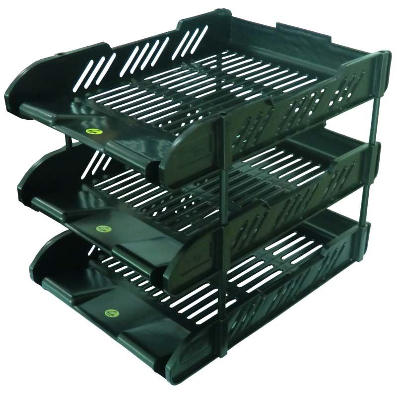 Anti-static file basket